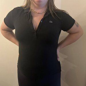 Lacoste black polo shirt